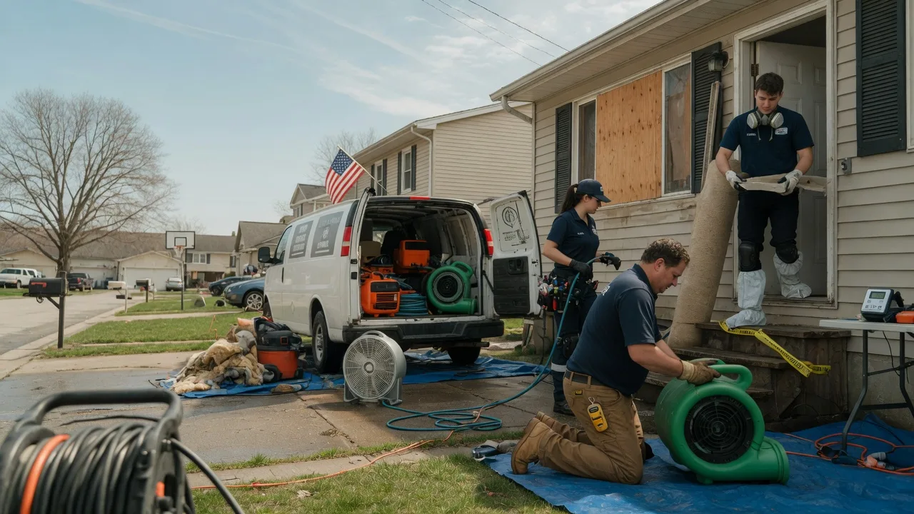 Water Damage Restoration in Cedar, KS near me